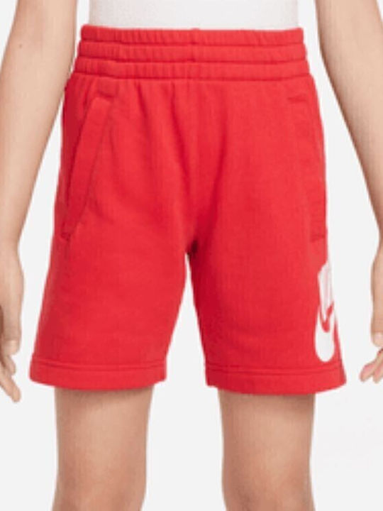 Kids' Athletic Shorts/Bermudas Sportswear Club Fleece Red
