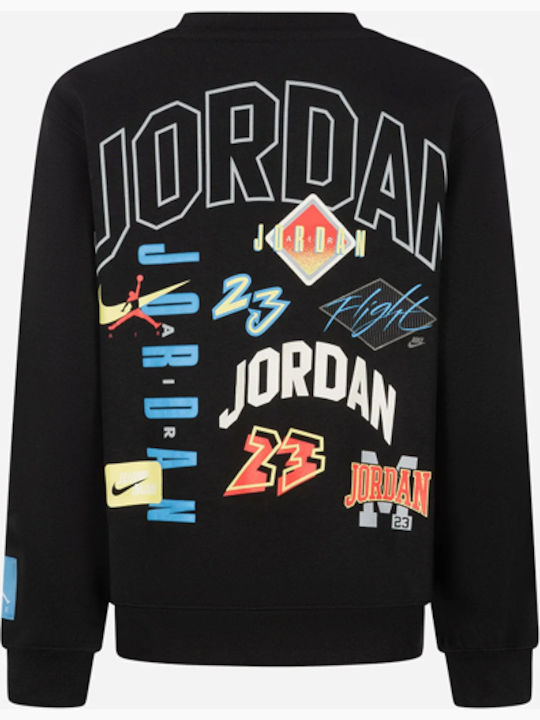Fleece Kids Sweatshirt Black