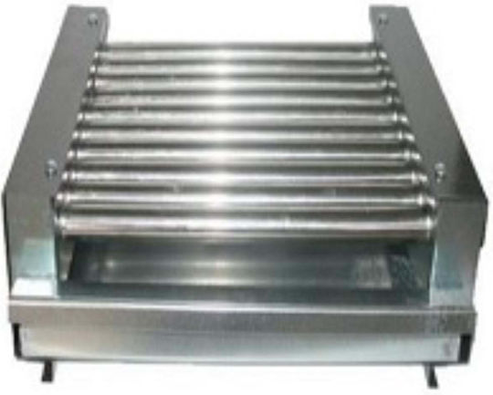 Valbg Επιτραπέζια Ηλεκτρική Ψησταριά 1600W Ανοξείδωτη με Καπάκι