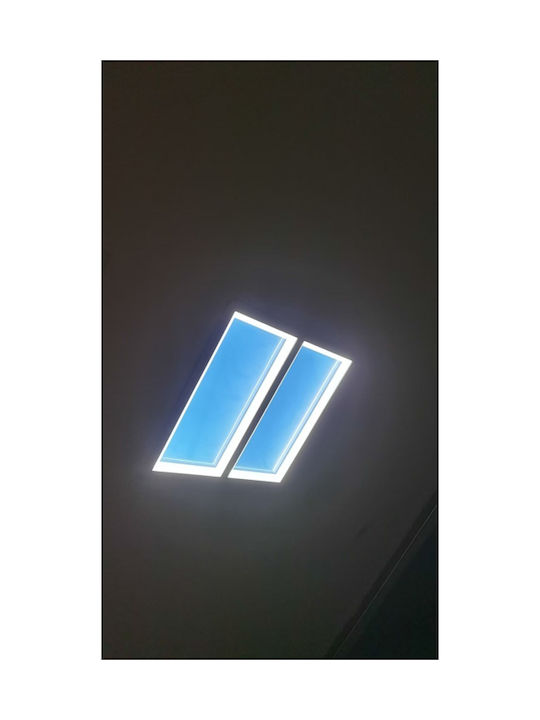 Skylight Full Spectrum 632*632*40mm 100w Ra95 150lm/w Cct 230v