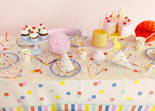 Party Napkins Multicolour Confetti 20 Pieces
