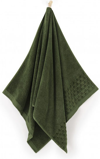Zwoltex Facecloth Oscar 50x100cm Green Weight 500gsm