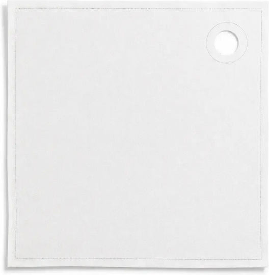 GTSA Champagne And Wine Towel White 40x40cm 12pcs