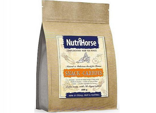 NutriHorse Snacks Carrot Ζωοτροφές 0.6kg