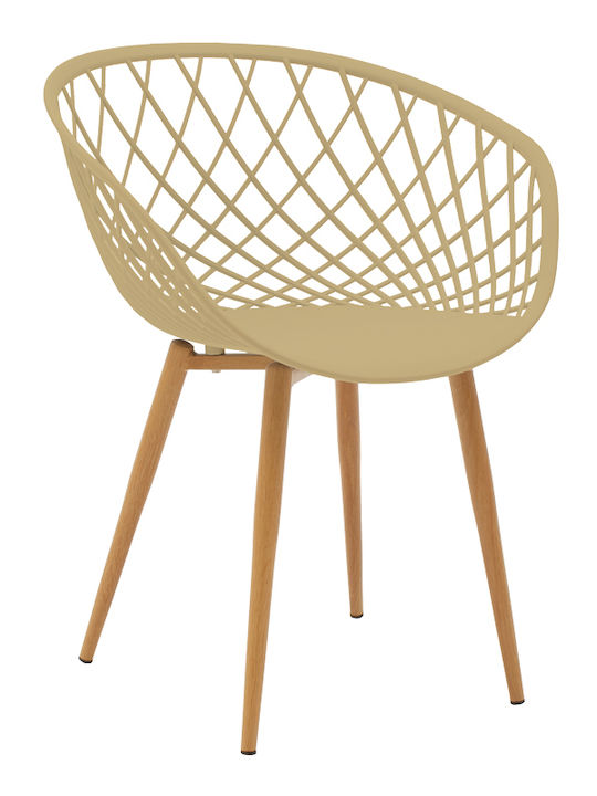 Ezzer Küchen Esszimmermöbel-Set mit 4 Stücken 120x75cm