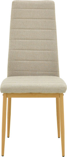 Parker Dining Room Set with 4 Chairs 120x75cm
