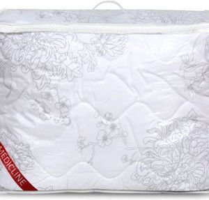 AIO Factory Doppel Steppdecke mit Mikrofaser Ausfüllen 200x220cm Grau