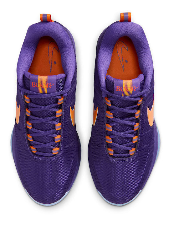Book 2 "Sunburst" Low Basketball Shoes Court Purple / Platinum Violet / Black / Sail