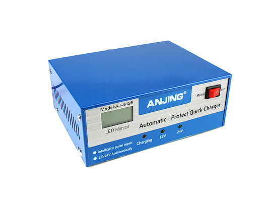 Anjing Aj-618e Automatic Φορτιστής Μπαταριών Μολύβδου 12V