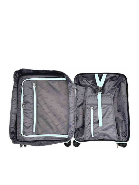 Paulter Valiză de Călătorie de Cabină Dură Neagră Înălțime 55cm