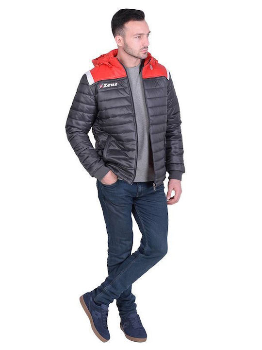 Vesuvio Яке Dark Grey/tang Red