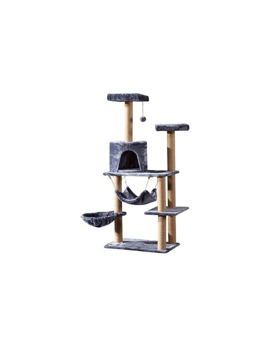 Pet's Choice Дърво За Котки Сиво 130x55x38см Pet's Choice Дърво За Котки Сиво 130x55x38см