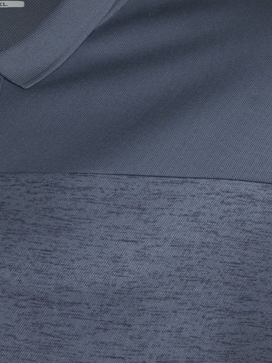 Поло спортна блуза с къс ръкав Dark Grey Graphite