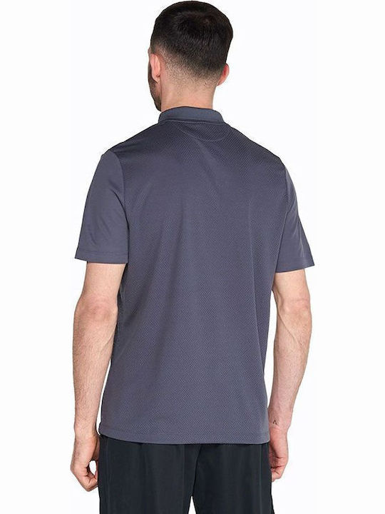 Поло спортна блуза с къс ръкав Dark Grey Graphite