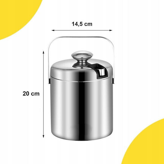 Eiskübel Kunststoff mit Durchmesser 14.5cm