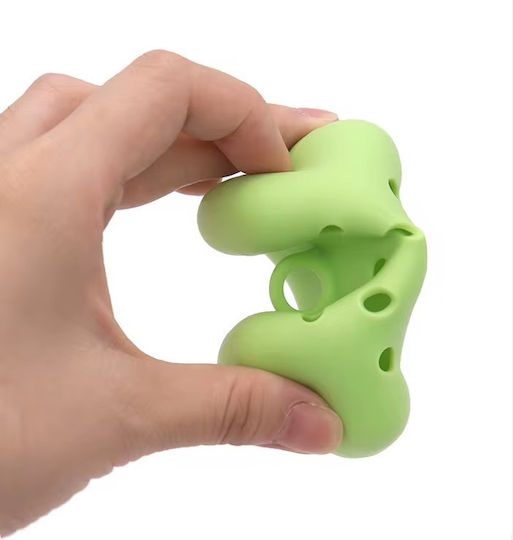 Case of Dog Waste Bags Bone 2 Charms Green