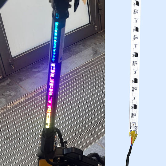 Minimotors Led Light Bar Dualtron Minimotors Electric Scooter White Black