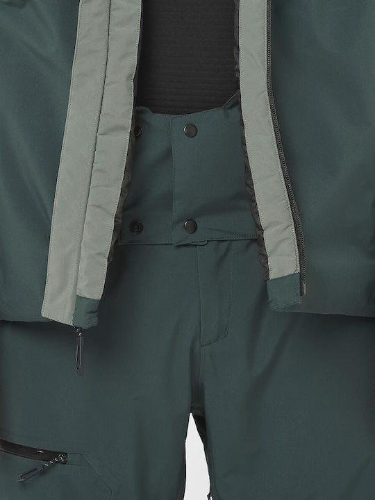 Salomon Brilliant LC2635200 Мъжко Яке за Ски & Snowboard Зелен