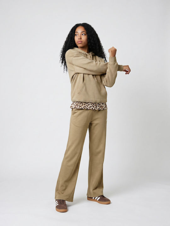Essentials Women's Hooded Sweatshirt Brown