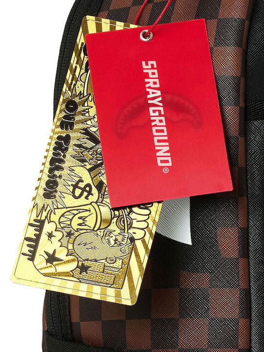 Sprayground Sharks In Paris Schulranzen Rucksack Gold Drip
