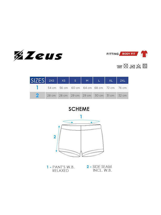 Zeus Pantaloncino Tiger Women’s Volleyball Shorts Black Stretch Fit
