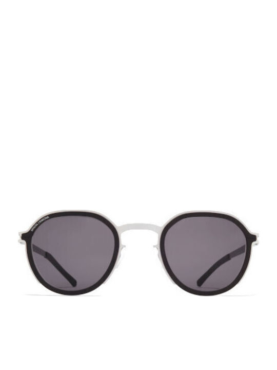 Mykita Sonnenbrillen Schwarze mit Metallischem Rahmen