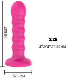 Liberty Dildo Cu Ventuză Roz 57.9cm