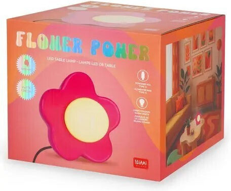 Legami Milano Dekorative Tischlampe LED Blume