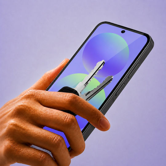 3mk Комплект 2 Закалени Стъкла Galaxy A36 Апликатор Рамка Черен Прозрачен