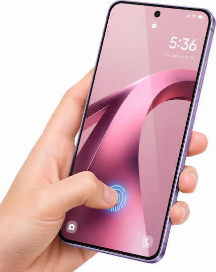 Avizar Screen Protector Xiaomi 17t 2.5d Glass Fingerprint Compatible Black Transparent