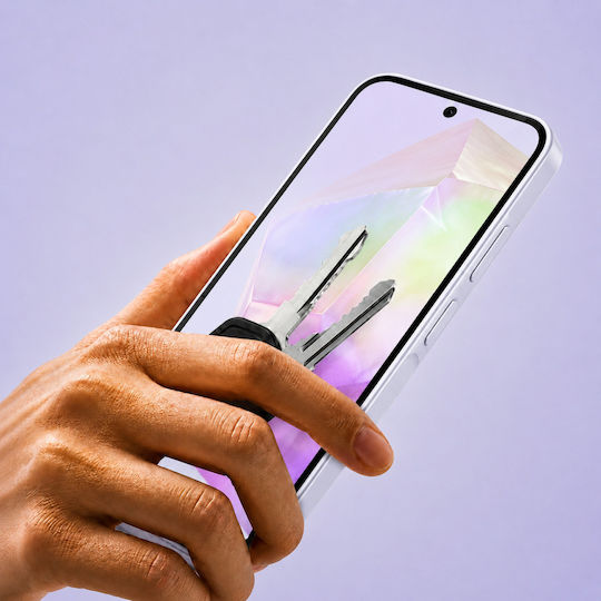 3mk Pack 2 Tempered Glass Galaxy A56 Applicator Frame Black Transparent