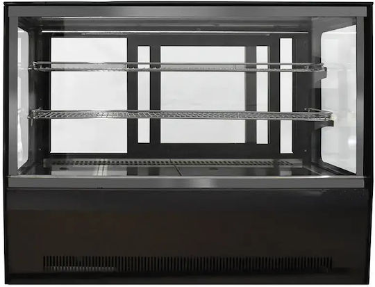 Lappas Kühlvitrine Tischplatte mit Kapazität 160lt 90x53x73cm