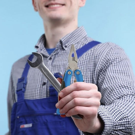 Multitool Blau
