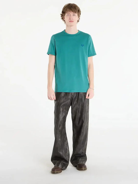 Ringer T-shirt Petrol