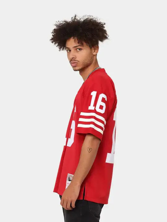 Athletic Short Sleeve Red T-Shirt