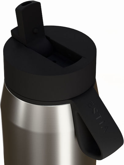 Estia Pulse Save The Aegean Рециклируема Бутилка Термос Неръждаема Стомана Без BPA 500ml Четкан