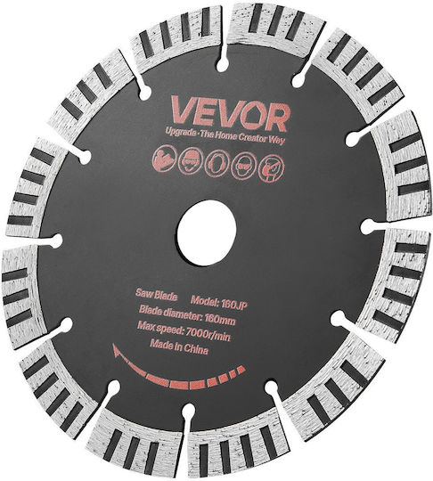 Vevor Δίσκος Κοπής Δομικών Υλικών 160mm 5τμχ