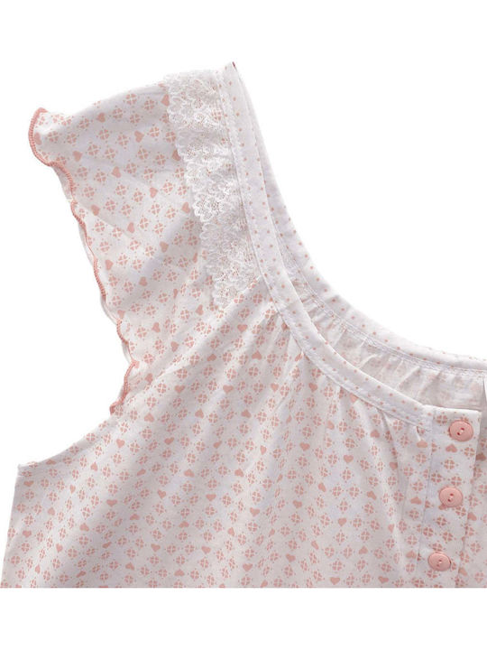 Ansin Summer Women's Nightgown Pink