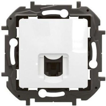 Legrand Niloe Telephone Socket in White Colour NP421WH