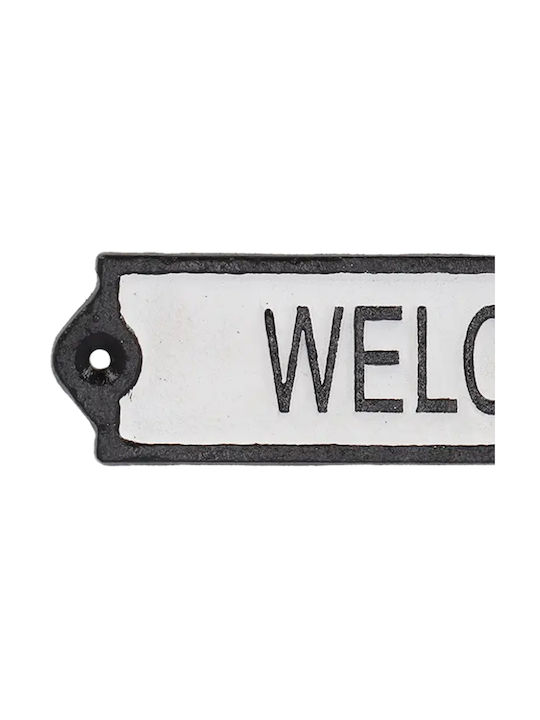 Esschert Design Handgefertigte Wanddekoration aus Metall