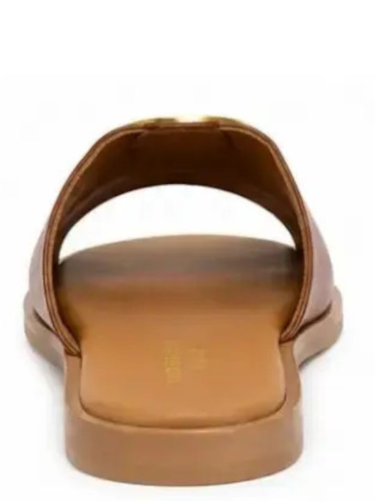 Women's Flat Sandals Tabac Brown
