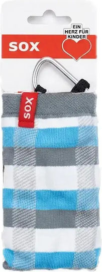 Sox Mobile Case Jet 8807409 10-76 Universal Textile 115 X 65 Mm Blue Grey Phone Case