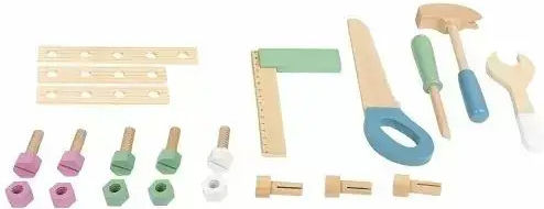 Small Foot Wooden Kids Working Bench 35 Pieces