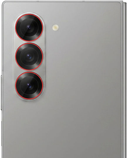 Clappio Complete Replacement Camera Lenses Galaxy Z Fold 6 Black Transparent