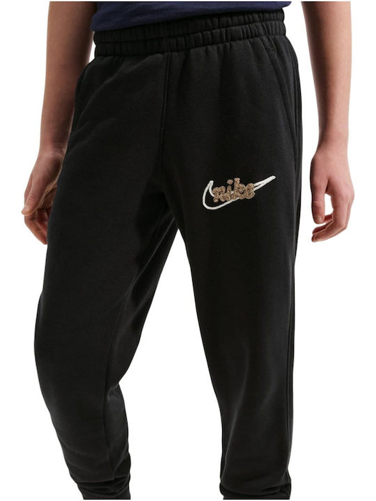 Kids Sweatpants Black Sportswear Club