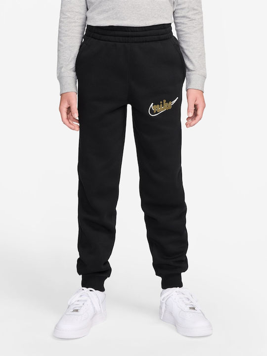 Kids Sweatpants Black Sportswear Club