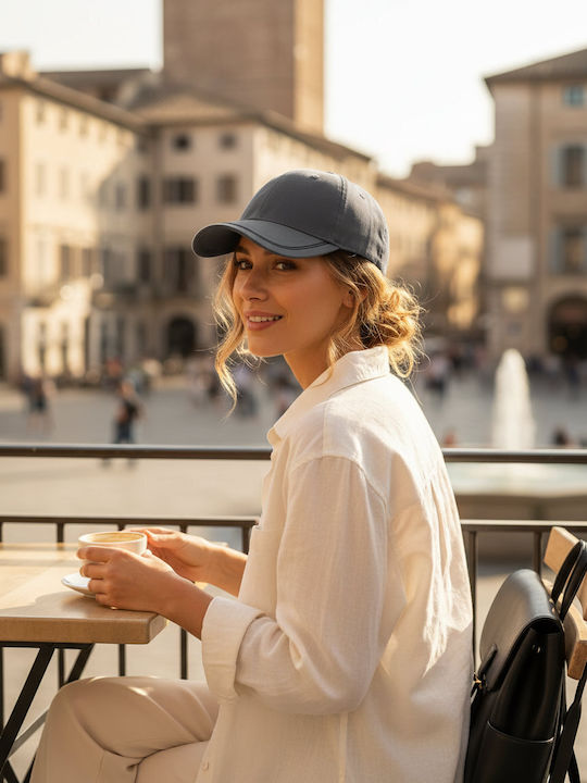 Jockey Cap B166r Beechfield Gunmetal Grey Black Jockey Cap B166r Beechfield Gunmetal Grey Black