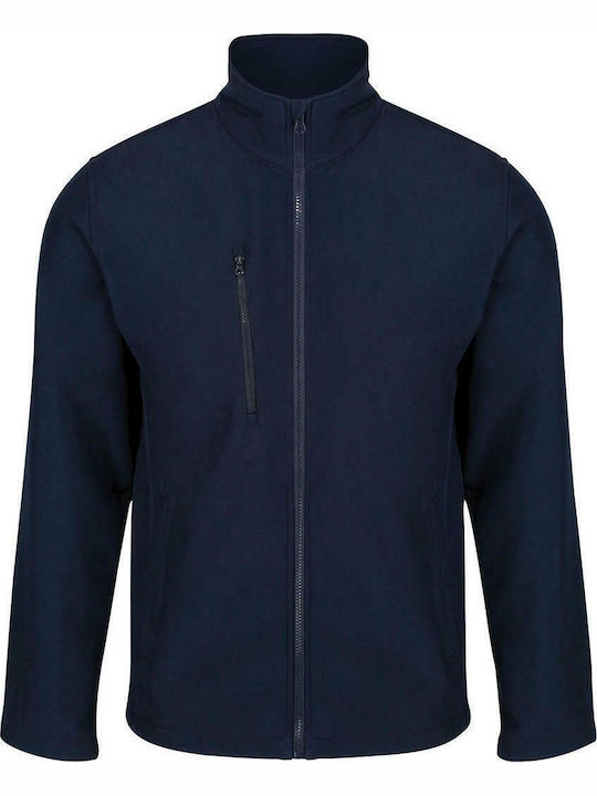 TRA610 Geacă Softshell Iarnă Waterproof Albastru Marin