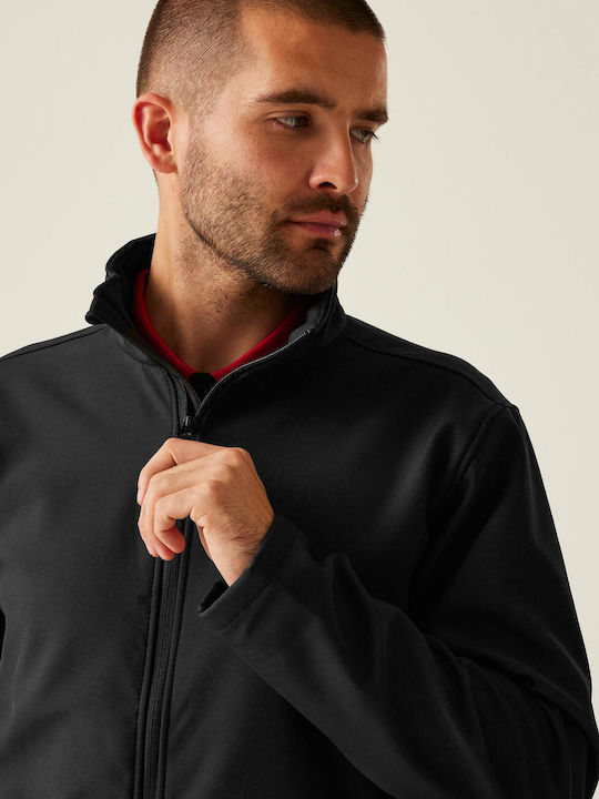 Reid TRA654 Winter Softshell Waterproof and Windproof Men’s Jacket Black