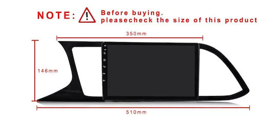 Seατ Leon 2014 Android Multimedia Carplay Androidauto Gps Wi-fi Bluetooth Sh72